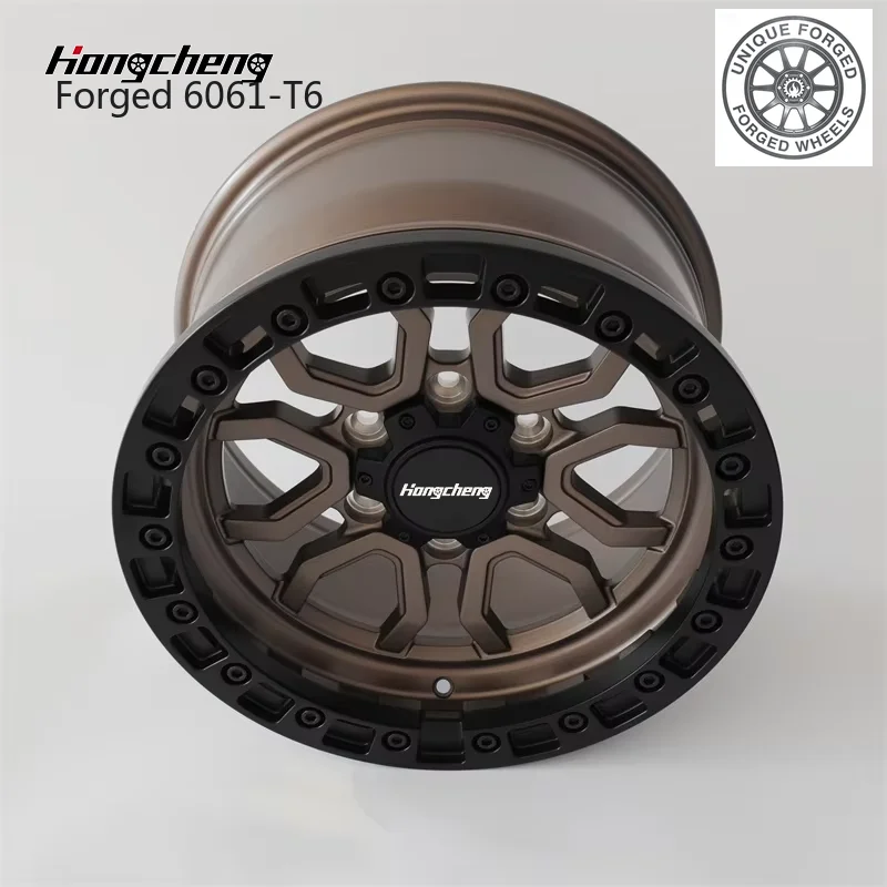 

26 Style Custom 6 Hole Forged Alloy Wheel with Decorative Bead 18-22 Inch 6x139.7 4X4 Off Road Truck Rims