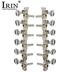 IRIN 6L6R 12 String Acoustic Guitar Tuning Key Peg Tuner Machine Head Metal String Tuner Button Guitar Parts & Accessories