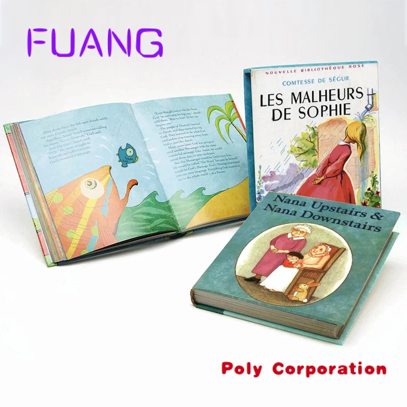 Impression sur demande personnalisée, services de publication bon marché, coloriage, couverture souple, livre de poche, couverture rigide, enfants, impression de livres pour enfants