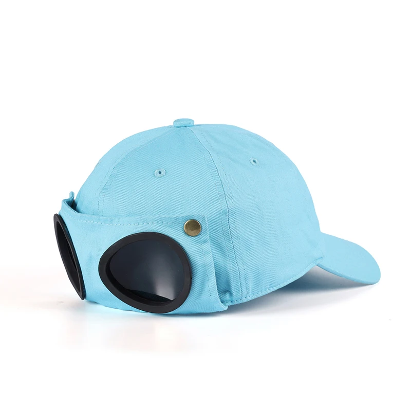 Okulary pilotki męska czapka damskie do koszykówki moda Outdoor Sports Reverse Snapback urocze uszy osłona przeciwsłoneczna taniec uliczny