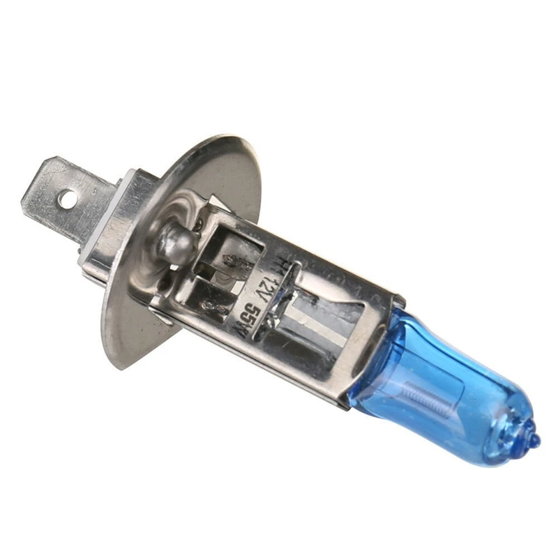 2X H1 6000K Xenon Gas Halogen Headlight White Lamp Bulbs 55W 12V Main in Car Light