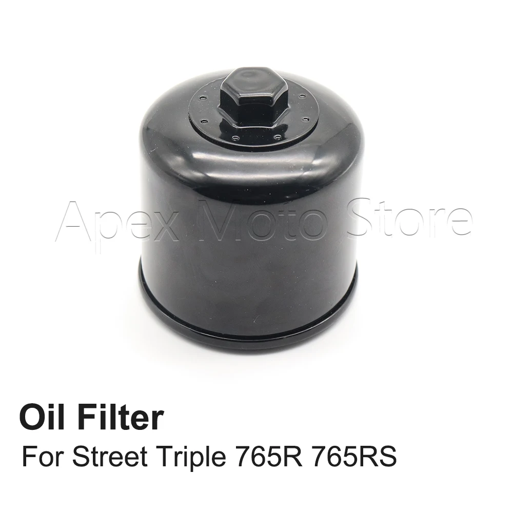 

For Street Triple 765R 765RS 765 R RS Motorcycle Engine Oil Filter Clean Replacement Accessories