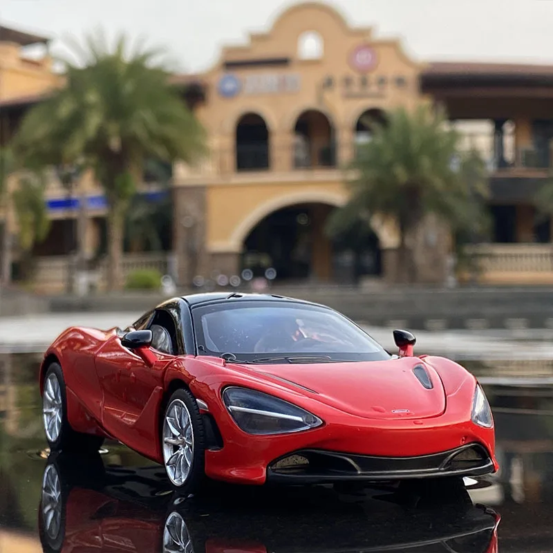 1:32 Car Model McLaren 720S Alloy Sports Car Limited Edition Metal Car Model Children's Toy Car Toy Gift For Kids Free Shipping