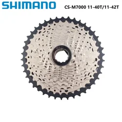Shimano M7000 Cassette 11-40T 11-42T 11-46T MTB K7 11Speed CS M7000 Moutain Freewheel Original 1PCS