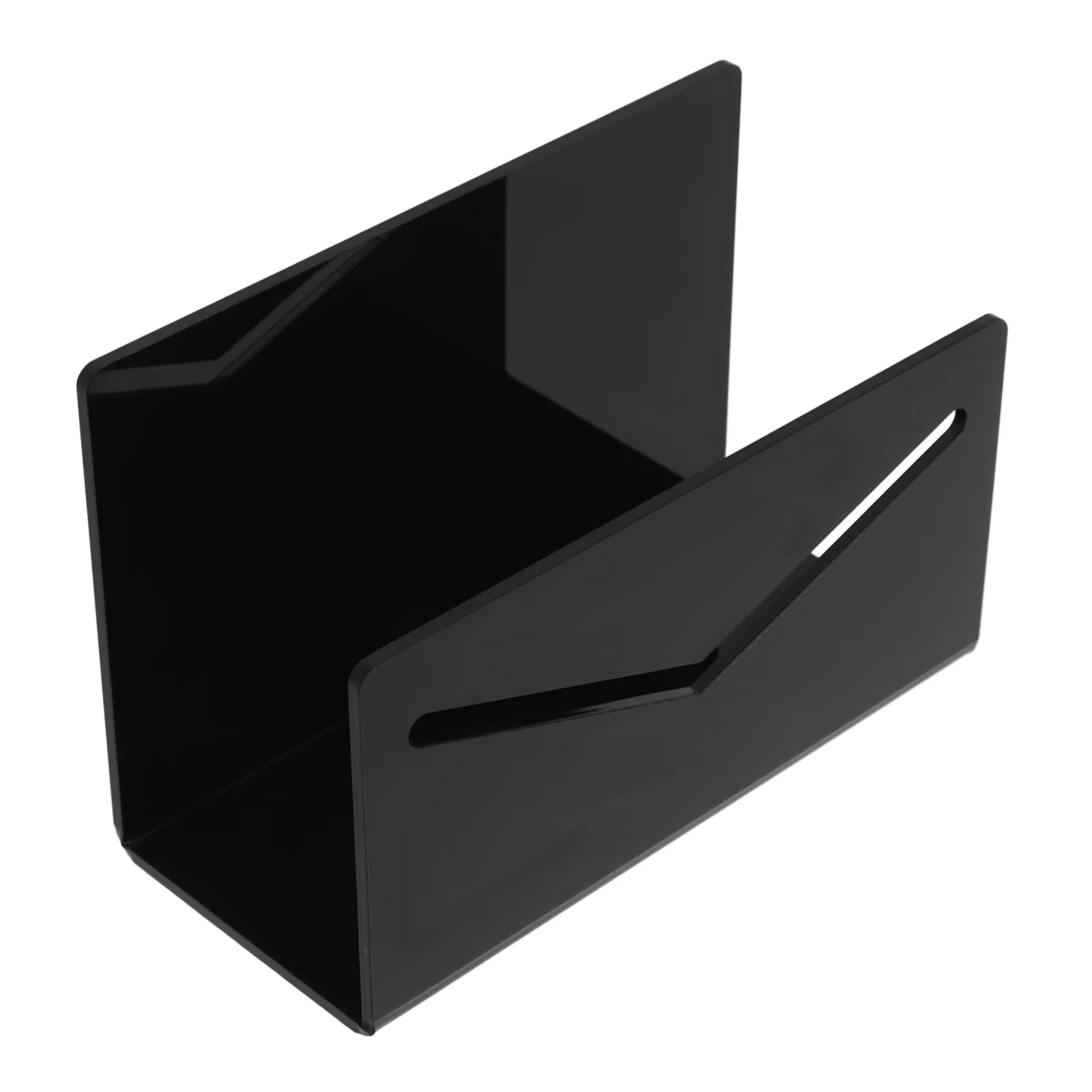 

Acrylic Mail Holder Desktop Organizer Sturdy Office Home School Letter Sorter Rack Envelope File Storage