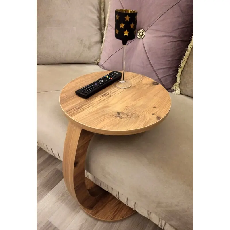 Wheel C coffee table sofa side table Zigon coffee table service table walnut tree