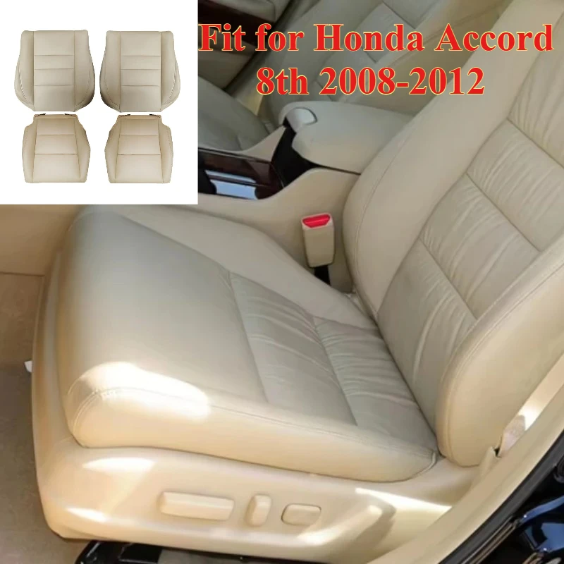 

Fit for Honda Accord 8th 2008-2012 Car Seat Cover Custom Front Seat Left-hand Drive Bottom Seat Cover Backrest Cover Accessories