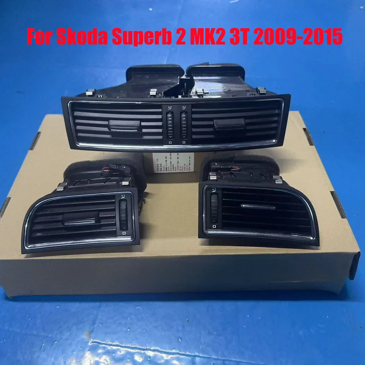 3T0820951 3T0820701New Interior Dash AC Air Outlet Vent Grill For Skoda Superb 2 MK2 3T 2009 2011 2012 2013 2014 2015