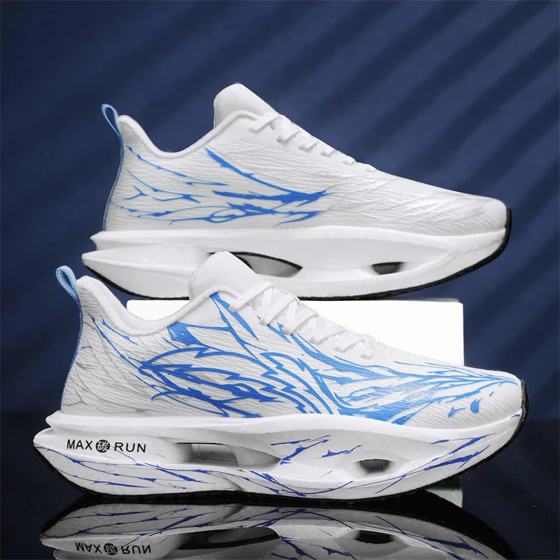 

Спортивная обувь унисекс, марафонские беговые уличные износостойкие амортизирующие тренировочные кроссовки, удобная прогулочная обувь для мужчин
