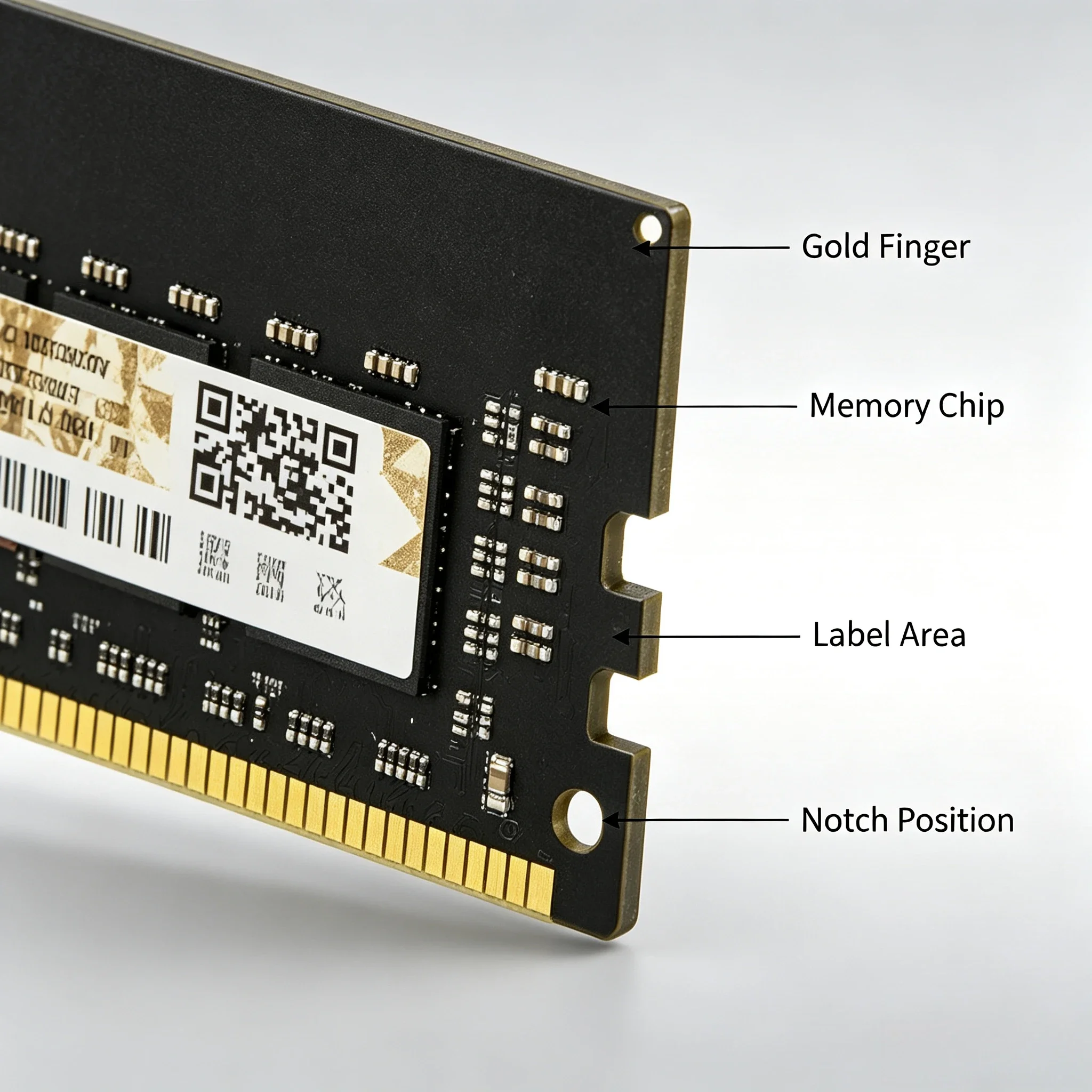 DDR4 Desktop RAM Stick, 32G 3200MHz /16G 2666MHz High Compatibility Stable Memory Module for Desktop Computer