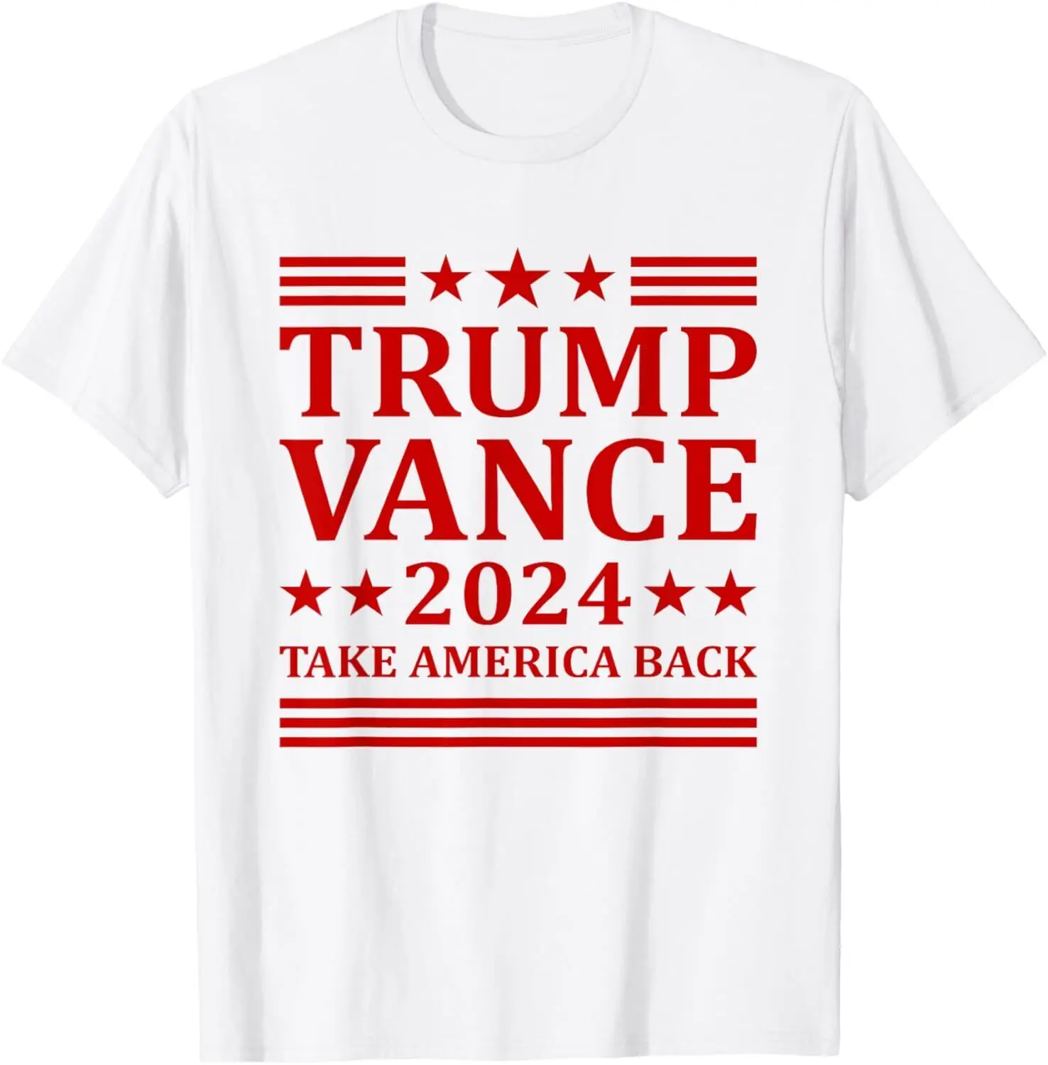 Trump Vance 2024 Take America Back President VP Election T-Shirt