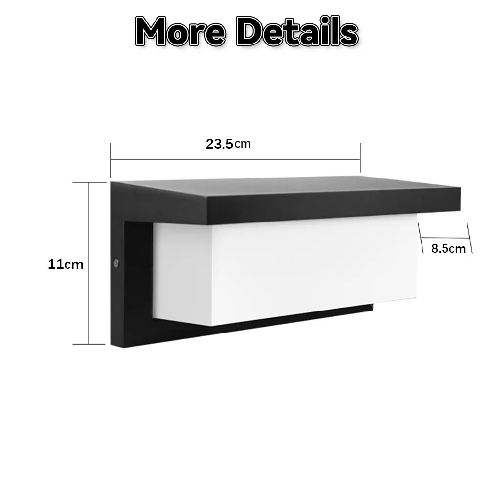 Mur LED lampe décoration intérieure salon chambre couloir chambre décor Vintage applique murale cour balcon porche luminaire LED