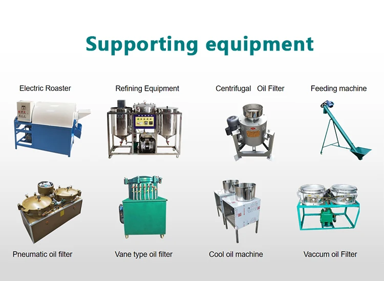 Customized size Mini oil  Sesame sunflower oil processing machine