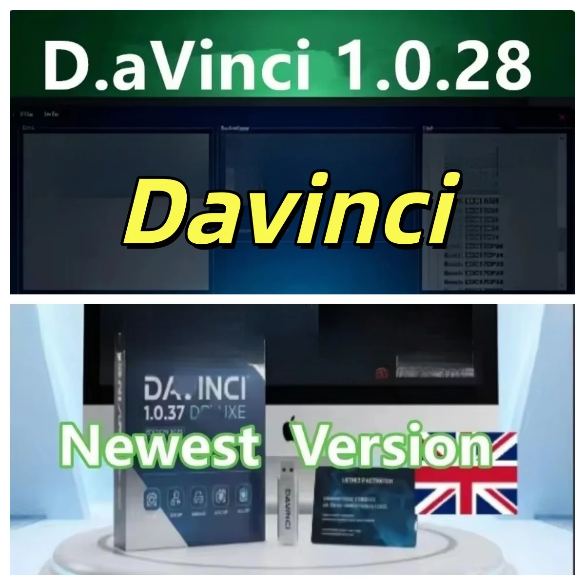 2026 Davinci 1.0.28 Repair Software Win 7/10 D.avi-n-ci 1.0.30 Activation Support for K.ESS/K.TAG Video Editing Tools