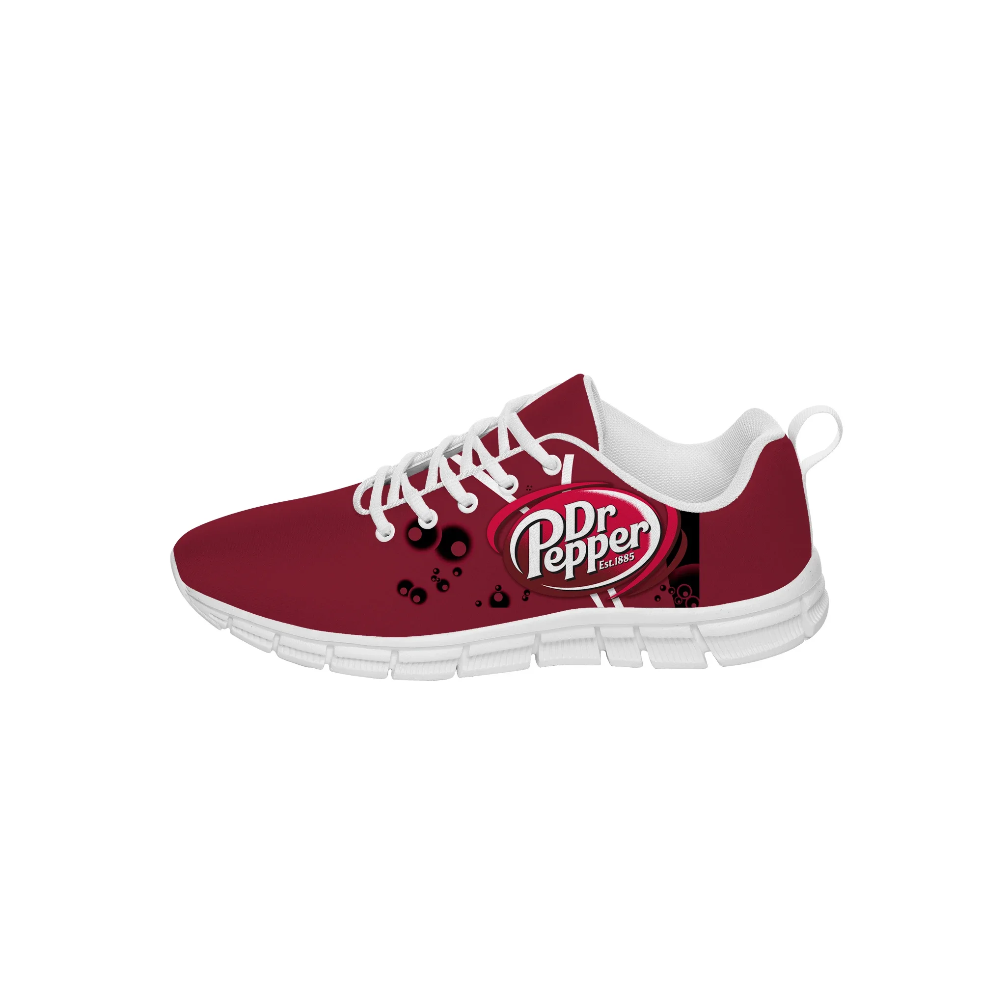 DR Pepper Sneakers Mens Womens Teenager Casual Cloth Shoes Canvas Running 3D Print Shoes Cosplay Breathable Lightweight Shoe