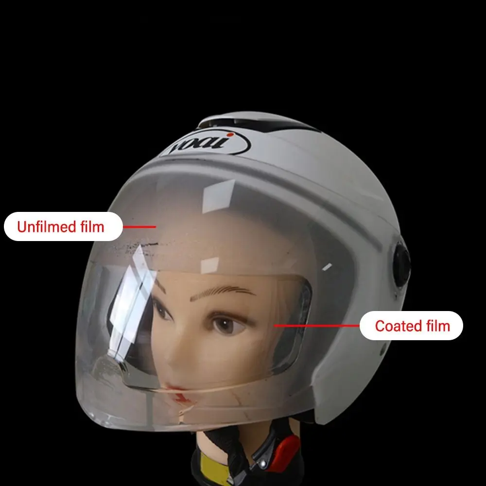New Waterproof Anti-fog film Universal Moto Racing Helmets Accessories Anti-rain film Long-lasting Rain and Fog Helmet Film