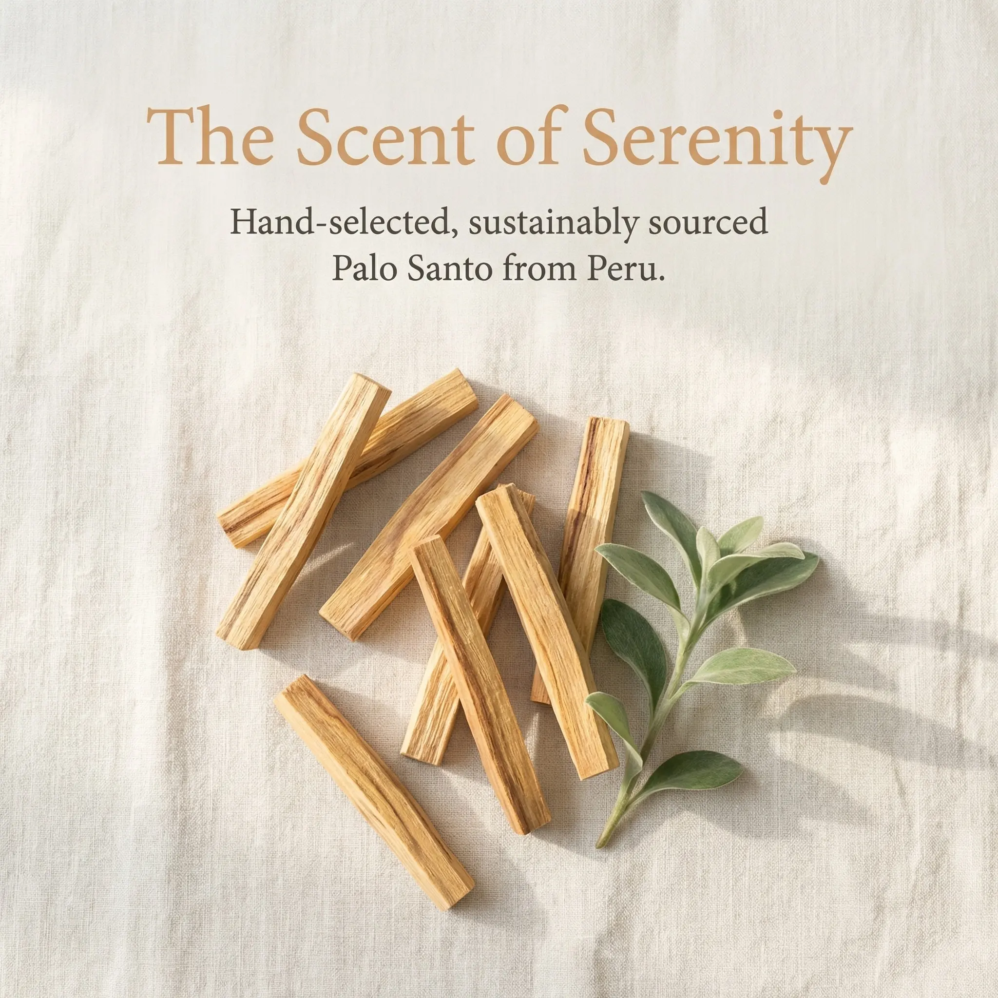 8Pcs Natural Sacred Wood Incense Bricks Peruvian Palo Santo Holy Wood Sticks Meditation Aromatherapy Spiritual Cleansing