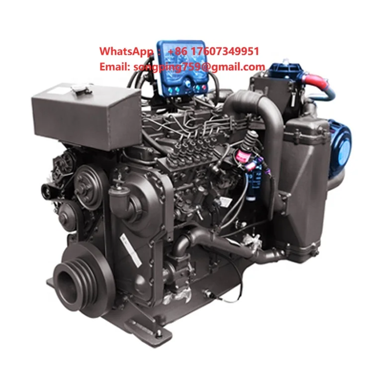 Factory Price SDEC 4 6 Cylinders 100hp 120hp 4 Stroke Outboard diesel Marine Engine