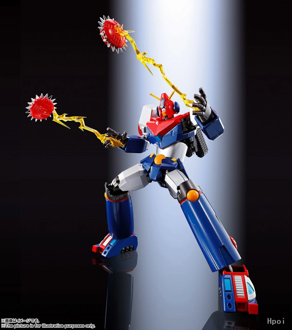 So l Chogokin GX-90 Kom-batter VF. Ah. Com-Battlerv FA Action Figures Mode Modification Deformable18cm