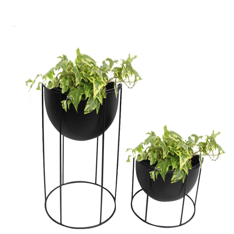 New Style  Home Decor Metal Indoor  Outoodr Flower Pot Holder Floor Plant Stand