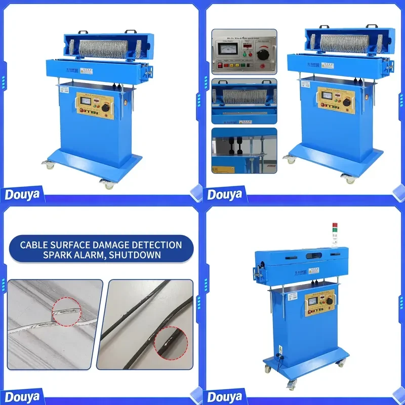 40mm Cable Surface Damage Detection Power Frequency Spark Machine Core Wire Frequency AC Spark Tester