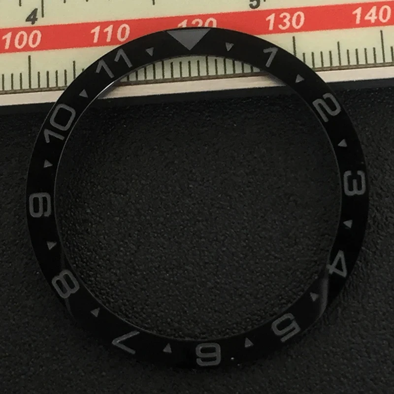 SKX Ceramic Insert 38*31.5mm Flat Bezel Inserts MOD Original SKX007 Crystal 31.5mm Black/Blue/Green Modified Watch Accessories
