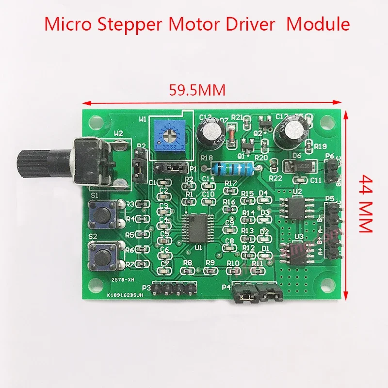 DC 5V 6V 12V Multi-function Mini Stepper Motor Speed Controller Driver Board For Micro 2-phase/4-phase 5-wire Stepping Motor