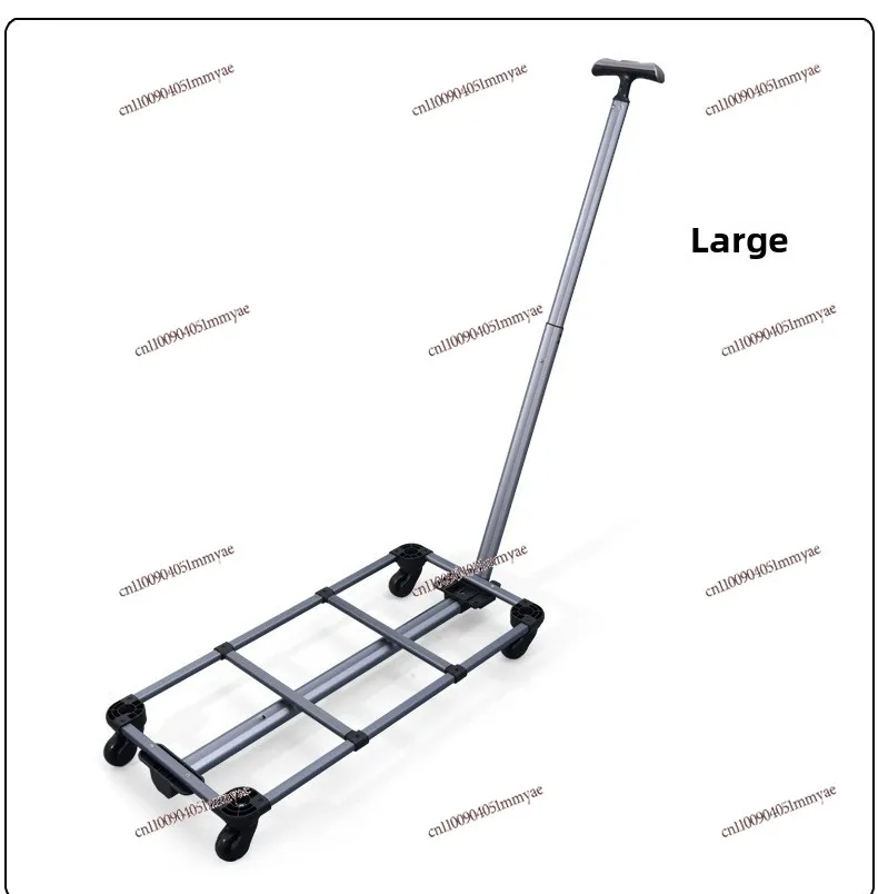 

New Pet Bag Trolley Bag Accessories Trolley Holder Cart Trailer Silent Foldable Cart
