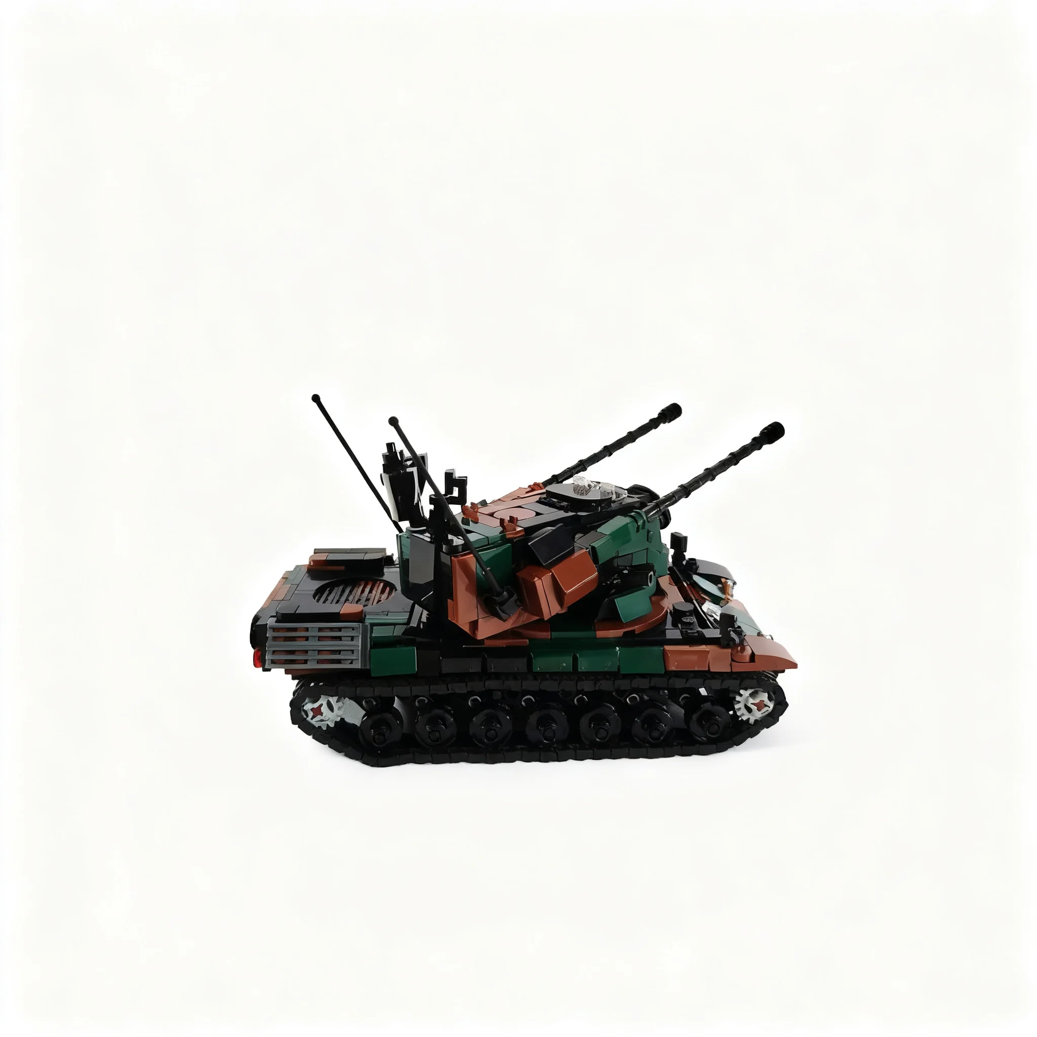 1065pcs MOC Universe Flakpanzer Gepard Model Building Blocks Christmas Gift Toy Idea Education Art Collection Brick Creative