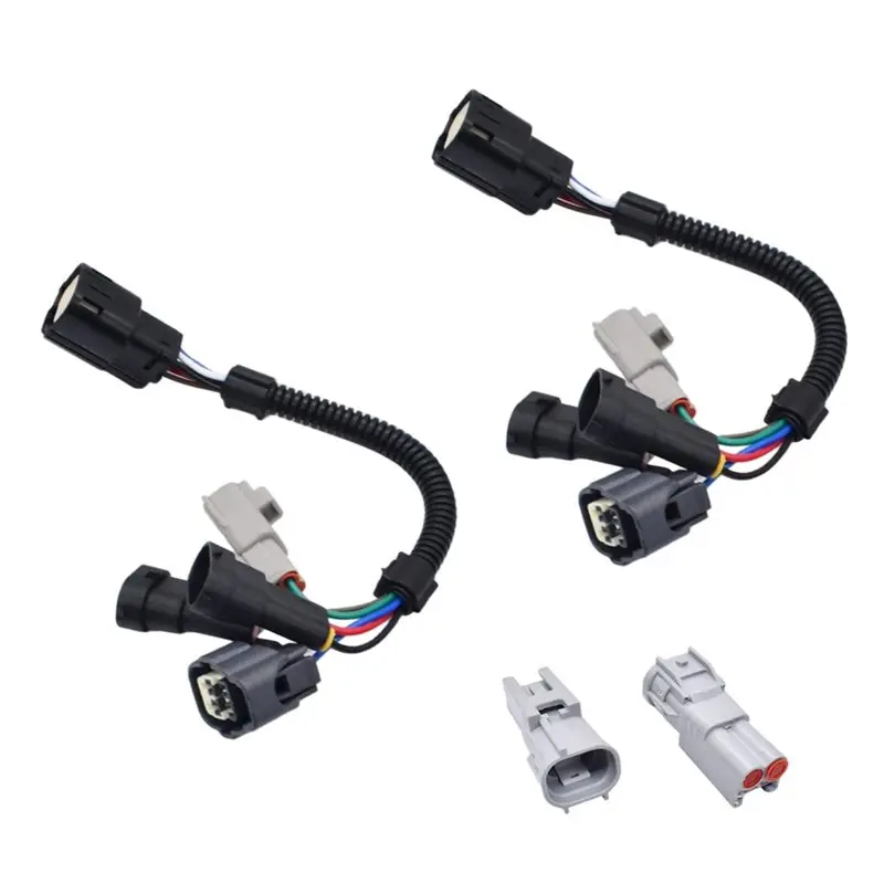 

Better-Plug-And-Play Conversion Harness Kit 1 Pair Black Headlight For Toyota Tacoma 2016-2023