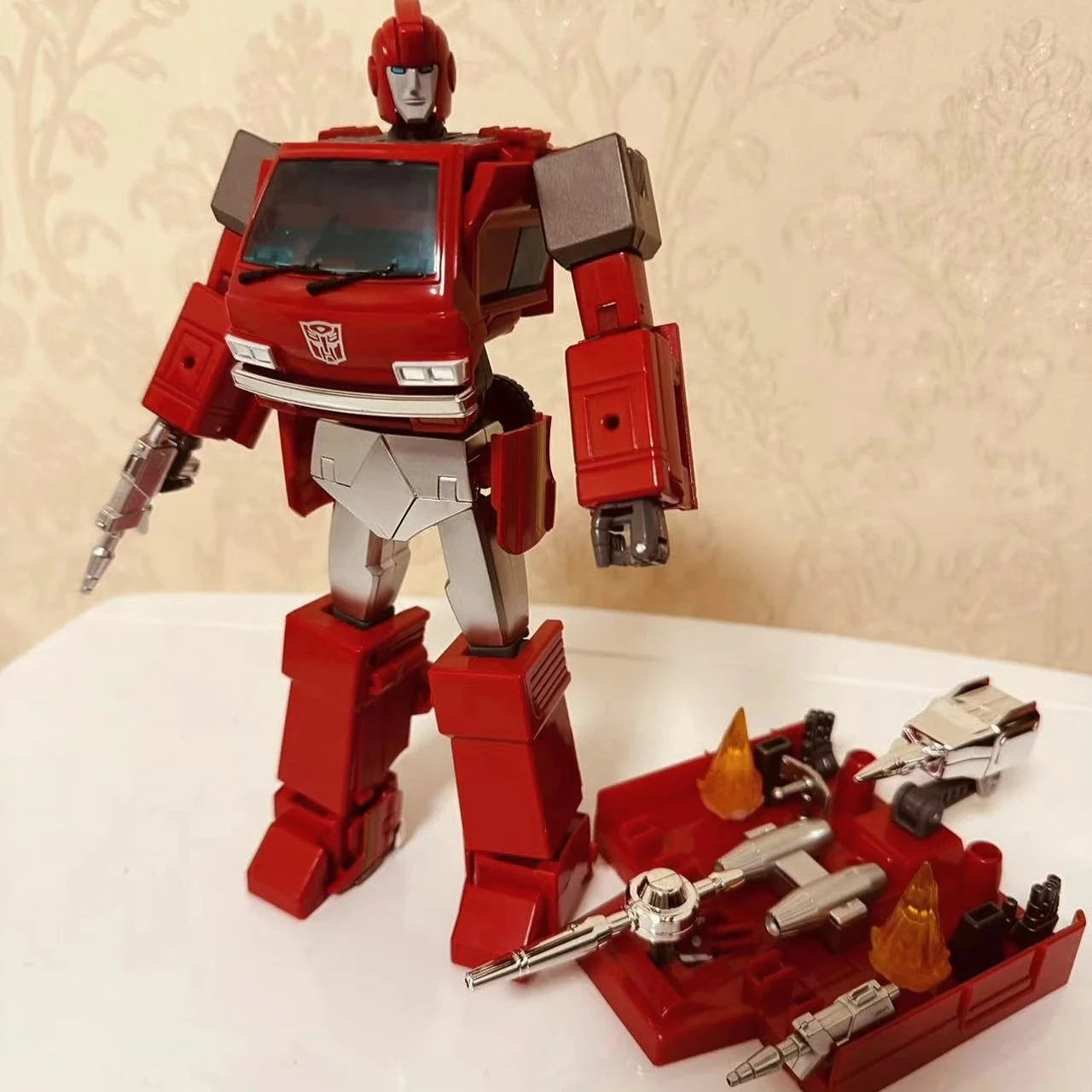 Figuras de Acción Transformables MP27 Ironhide MP30 Ratchet G01 Masterpiece MOP, Modelo de Anime Transformable, Autobot, Regalo para Niños