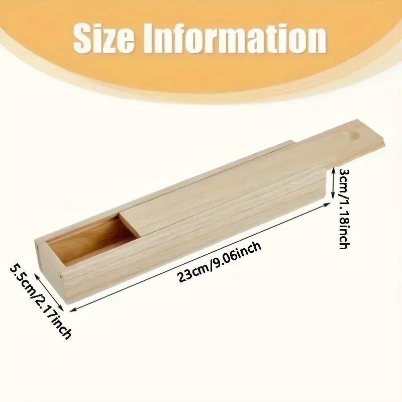 2026new model rectangular wooden gift storage boxes with sliding lids, blank wooden boxes suitable for valentine's day