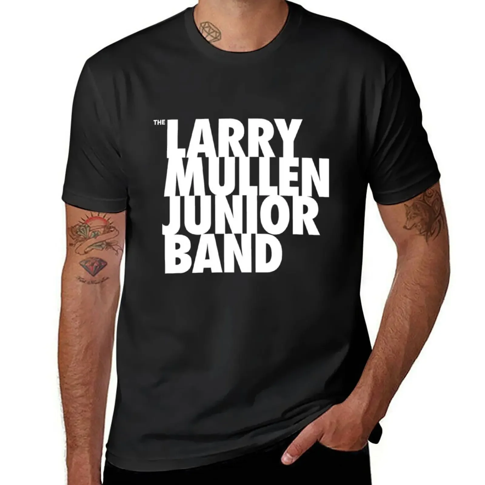 The Larry Mullen Jr. Band T-Shirt cute clothes vintage clothes anime tshirt mens graphic t-shirts pack