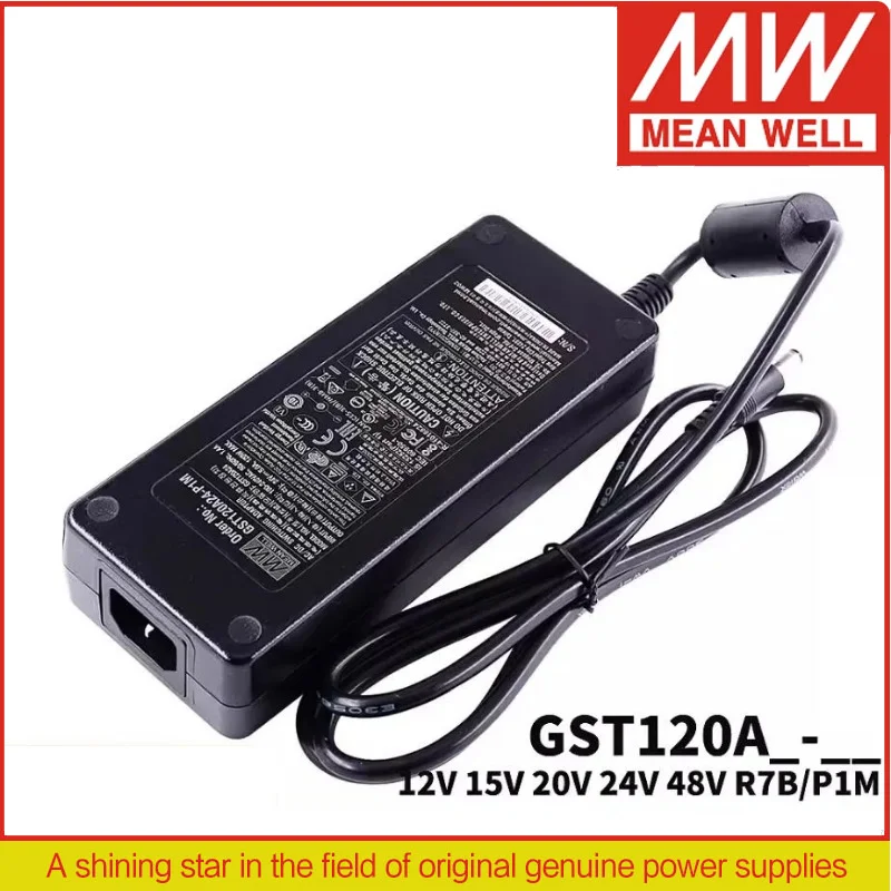 

MEAN WELL Power adapter GST120A GST120A20-P1M | 20V GST120A24-P1M | 24V GST120A48-P1M | 48V 120W