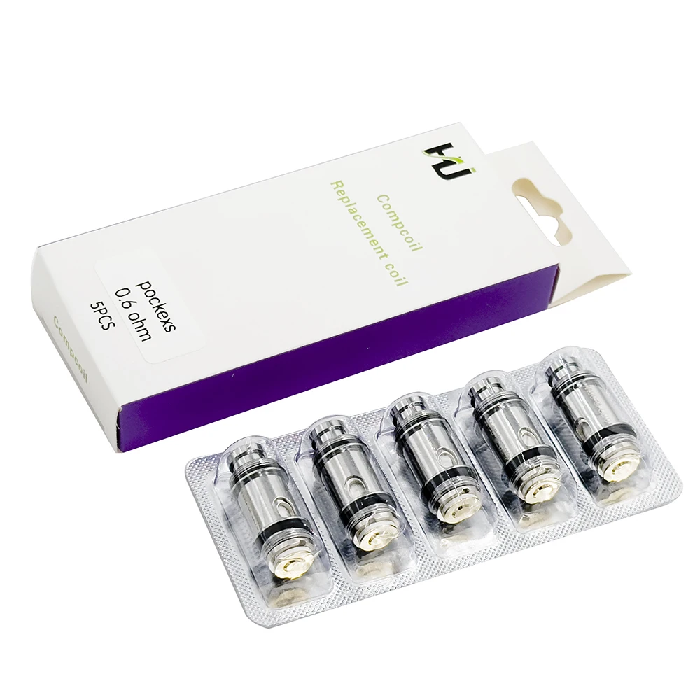 AosVape PockeX Coil 0.6ohm 0.7ohm 1.2Ohm KA1 AIO Nautilus X/XS 510 replacement coil for coils & atomizers - gallery image 4