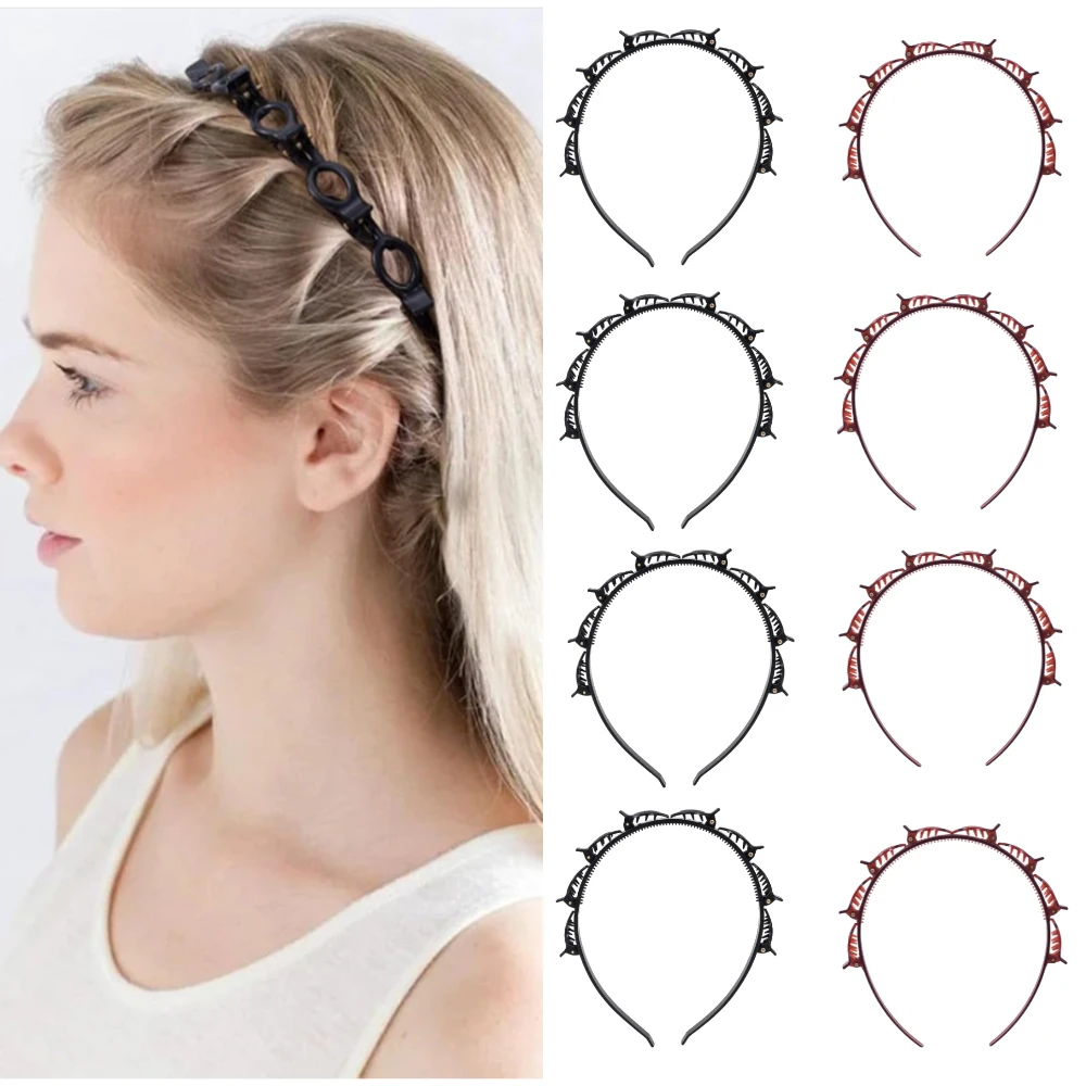 

Набор из 8 заколок-бабочек в стиле 90-х, черные и коричневые, для женщин, для плетения кос, фиксации челки, нескользящие, аксессуары для волос