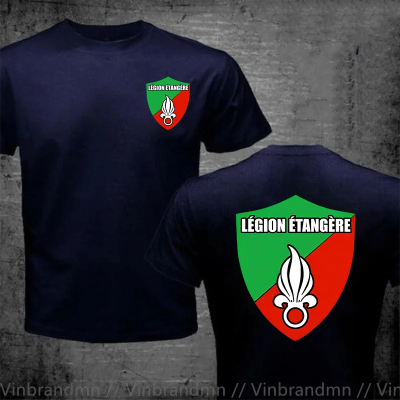 French Foreign Legion T Shirt Men France Légion étrangère Men's T-Shirt Short Sleeve Casual 100% Cotton O-Neck Mens T Shirts Man