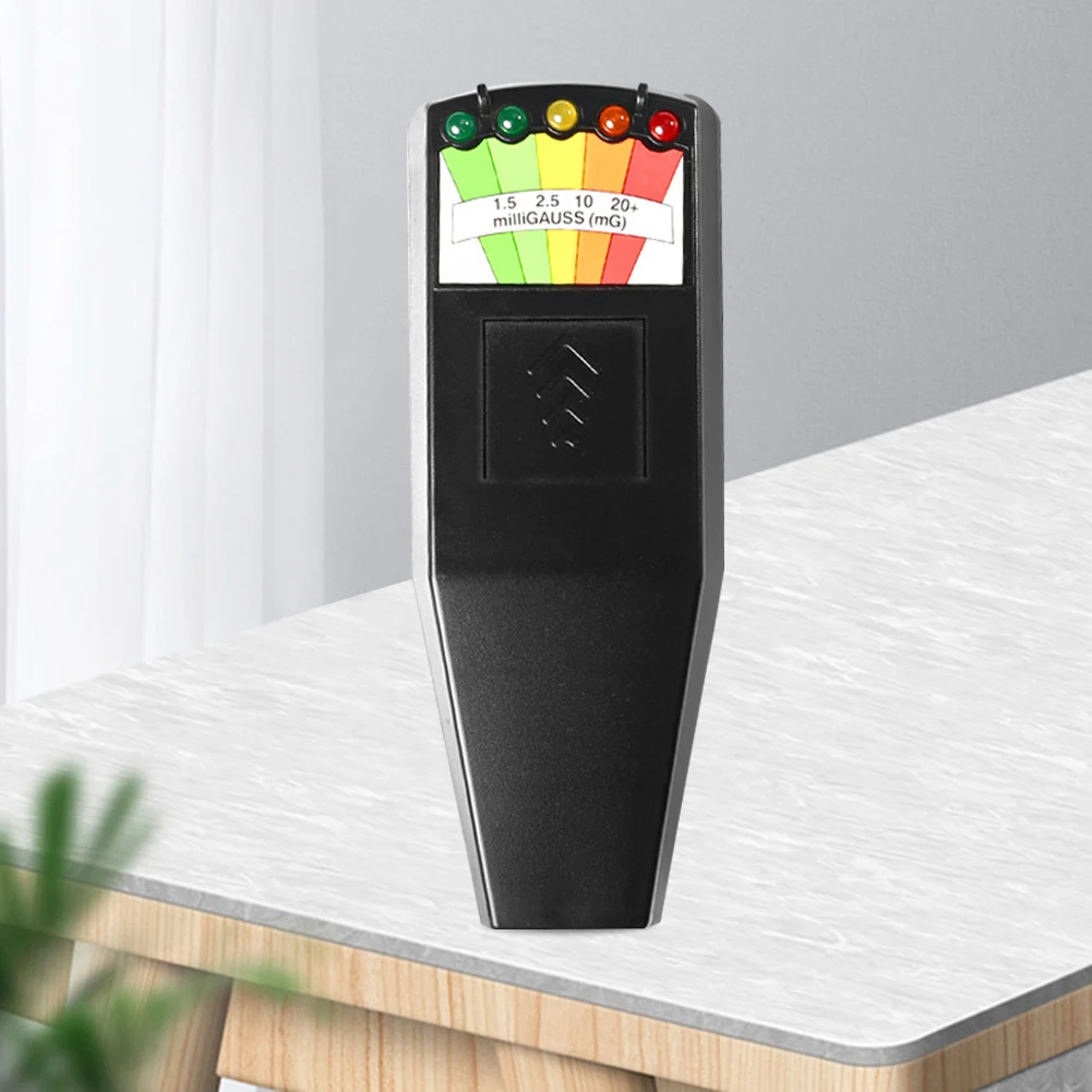 K2 الرقمية اختبار الإشعاع المجال الكهرومغناطيسي يده 5 LED غاوس EMF متر لصيد الأشباح السلامة الشخصية