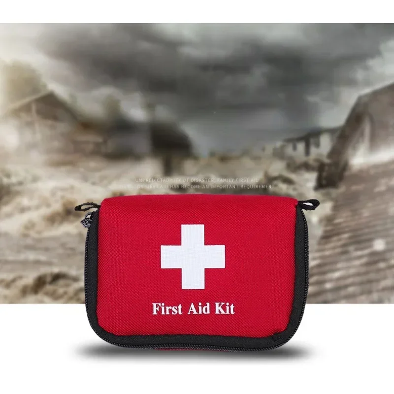 1pcs Portable Travel First Aid Kit Outdoor Camping Emergency Medical Bag Bandage Band Aid Survival Kits Self Defense