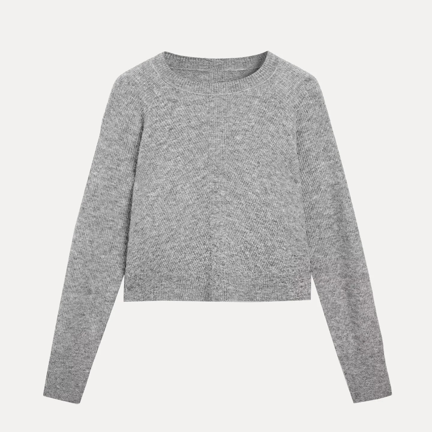 

Casual Lazy Sle Women's round Ne Knitted irt Spring 2026 Base Layer Inner Wear Comfortable Medium Softn Long Sve