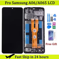 For Samsung A06 LCD Display Touch Screen Digitizer Assembly Replacement For A065 SM-A065F SM-A065F/DS SM-A065M Display