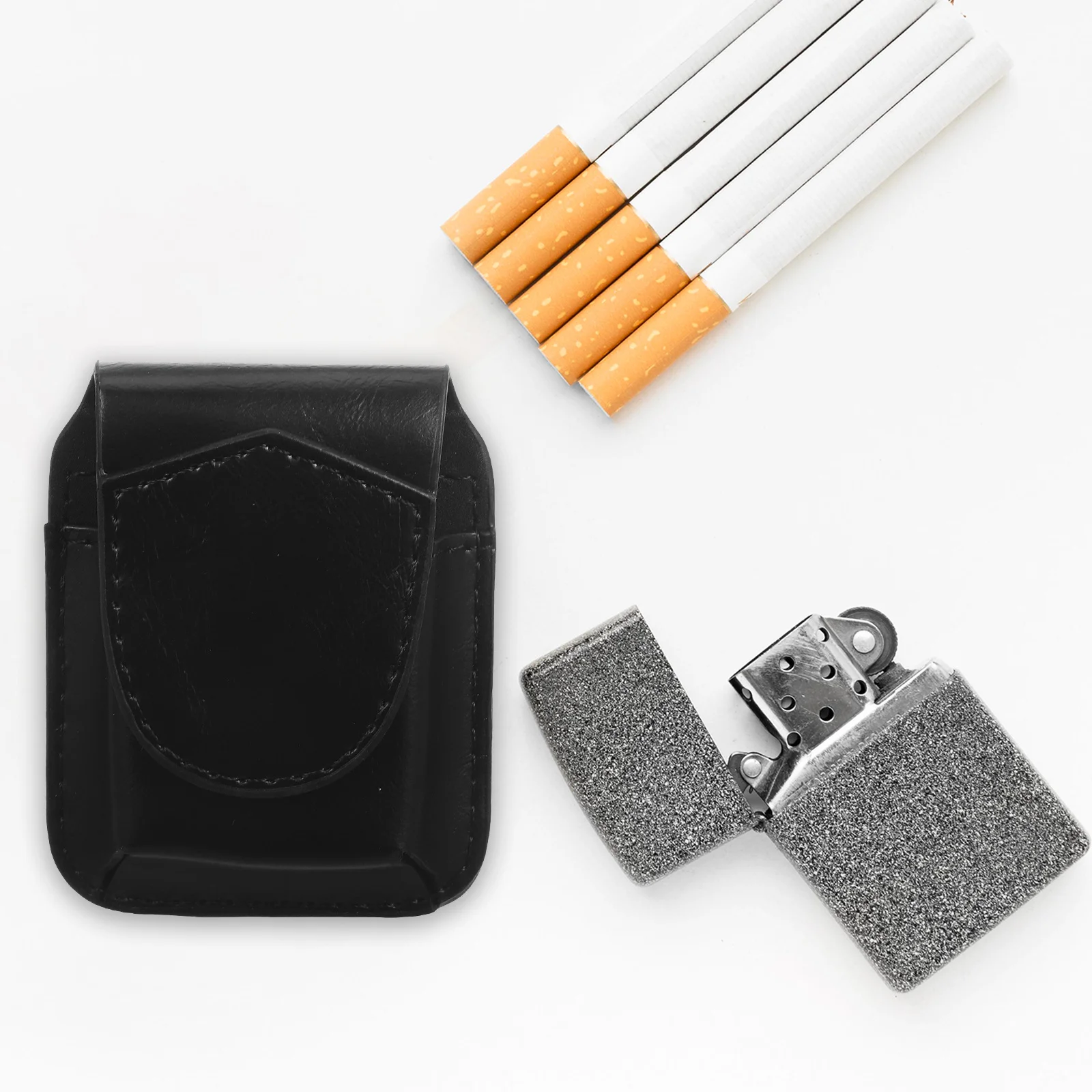 

Case Portable Cigarette Lighter Cover Scratch-Resistant For Outdoor Travel Lighter Sleeves Holder Bag Container