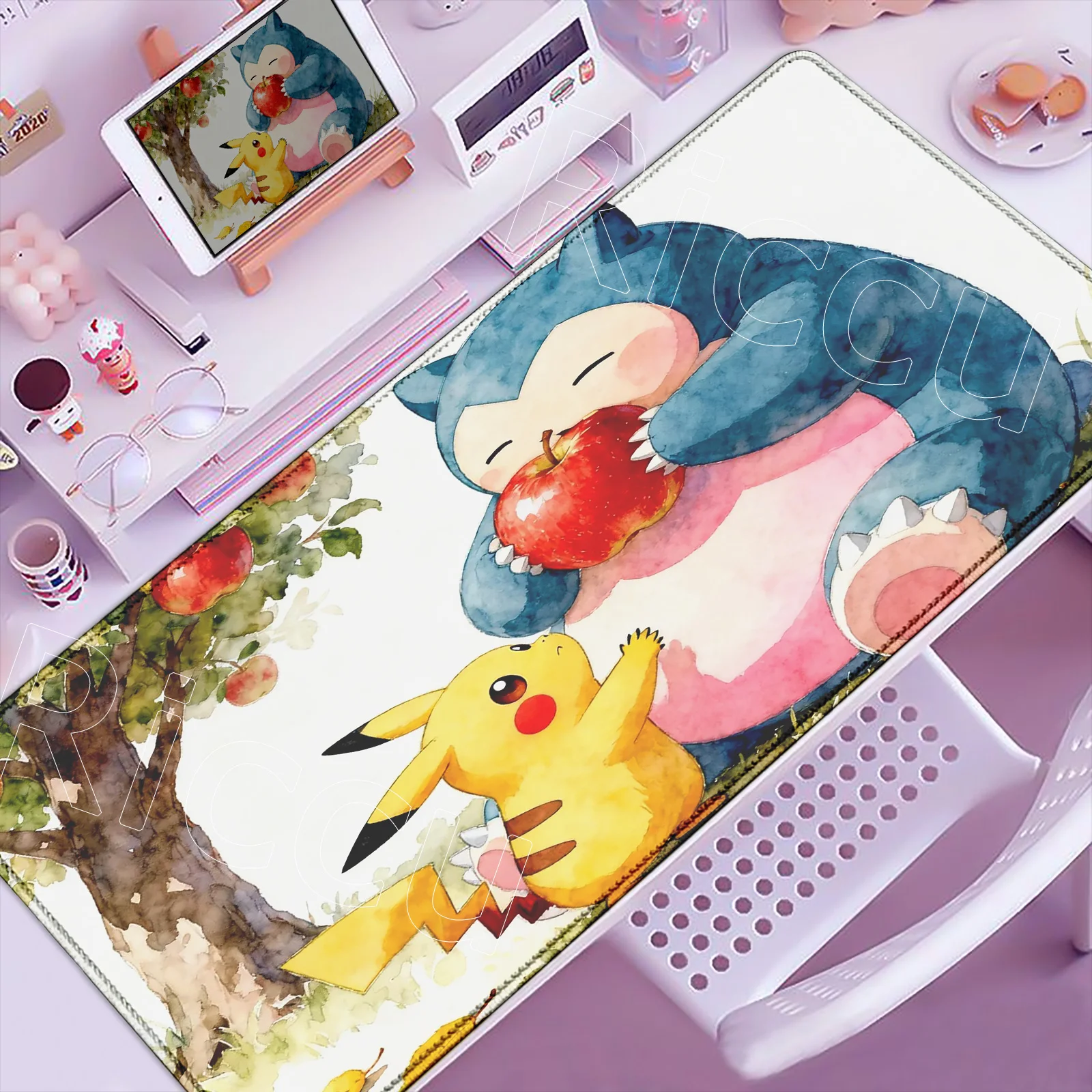 novo-kawaii-pokemon-snorlax-gaming-mouse-pad-xxl-grande-mousepad-para-pc-gamer-decoracao-de-mesa-escritorio-anime-ratos-tapete-deskmat