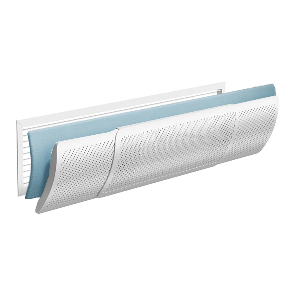 

AC Vents Air Deflector Easy To Install 1 Pcs 49-86cm Adjustable Anti-Direct Blowing Cotton/Anion/Carbon Filter