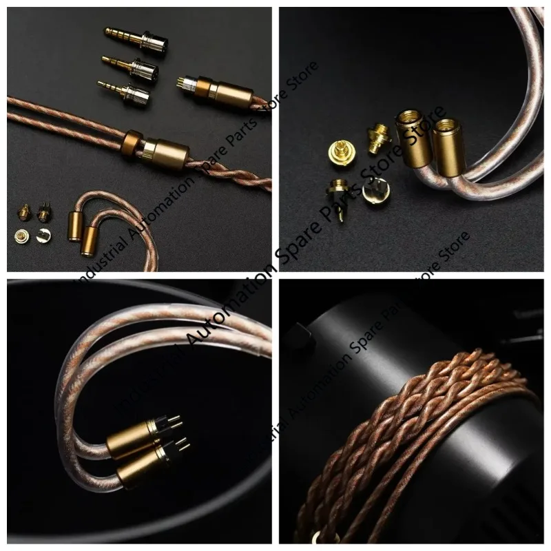 Effect Audio Fusion1 / Fusion 1 Earphone Cable Premium UP-OCC Gold Plated IEMs Upgrade Replaceable Wire with ConX Basic Sets