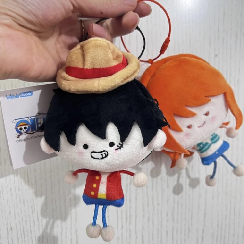 สินค้าใหม่ ของเล่นตุ๊กตาการ์ตูนวันพีซ ซีรีส์สติ๊กแมน ลูฟี่ หมวกฟาง กระเป๋าใส่เหรียญ ของขวัญเพื่อน พวงกุญแจ จี้ห้อยกระเป๋า