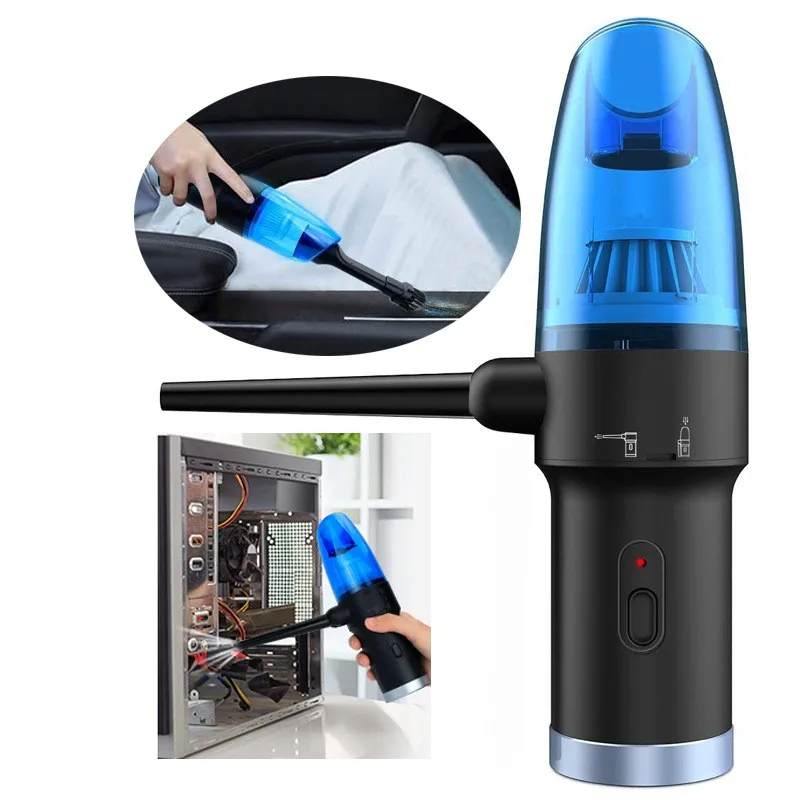 Handheld Vacuum Cleaner Wireless Compressed Air Duster Rechargeabl Cordless Auto Portable For Car Home Computer Keyboard Cleaner