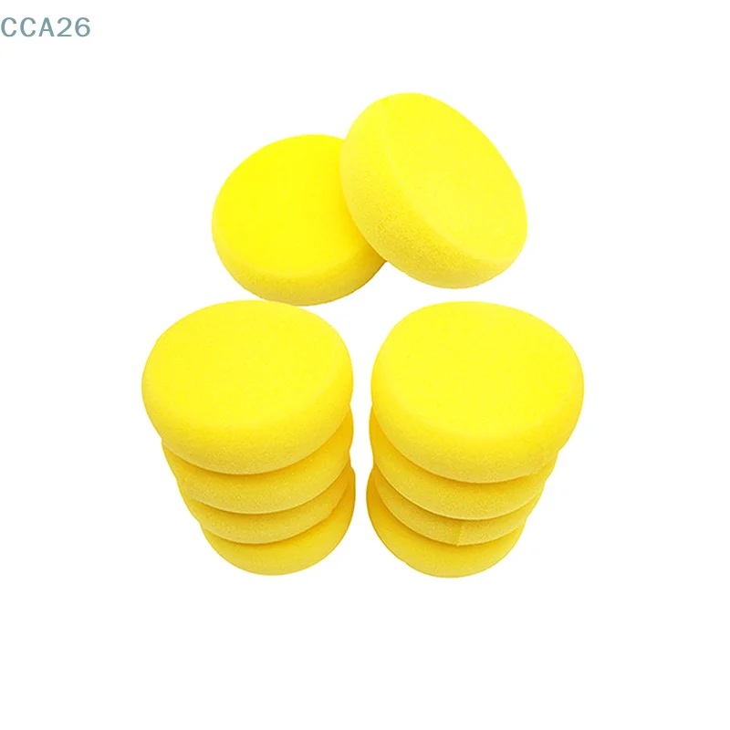 10/20pcs עגולה צורה קרמית ספוג לזרוק מים קולב קדרות פיסול ניקוי כלי צביעה