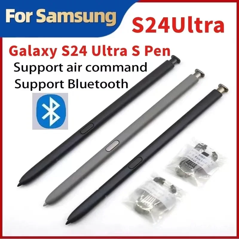 

New Stylus For Samsung Galaxy S24 Ultra SM-S928 Touch Screen Stylus S Pen Pencil With Bluetooth function support air command