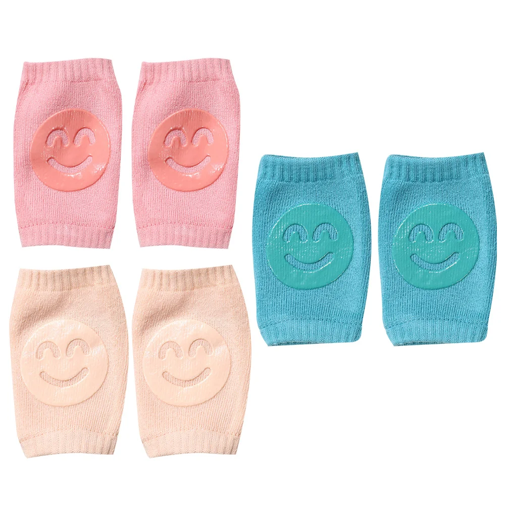 

Baby Kneepad Infant Knee Elbow Pads Crawling Protection Breathable Sweat-Absorbing Non-Slip Elastic Cute Pattern Toddler